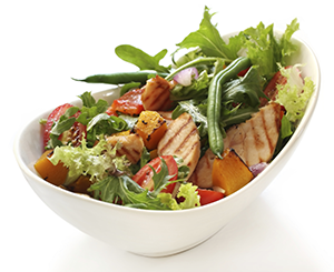 Bowl of Nutritional Food
