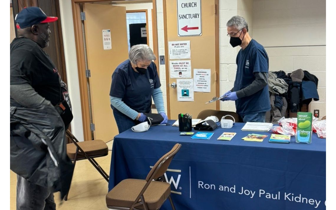 Kidney screening event